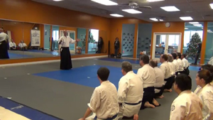 Sinclair Sensei leading a seminar in Philly